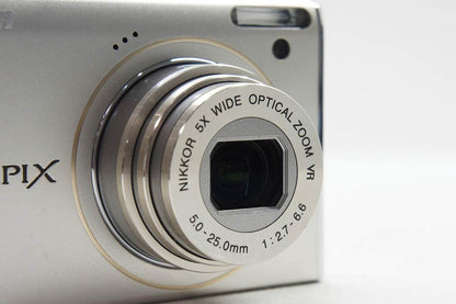 良品 Nikon ニコン COOLPIX S640 コンパクトデジタルカメラ アイスシルバー 元箱付 250814n