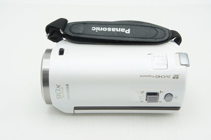 美品 Panasonic パナソニック HC-V480MS デジタルビデオカメラ ホワイト 元箱付 260211i