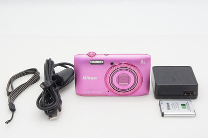Nikon ニコン COOLPIX S3600 コンパクトデジタルカメラ アザレアピンク 260316g