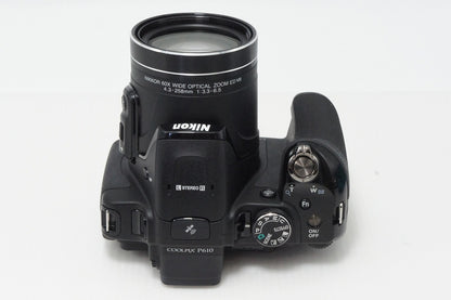 美品 Nikon ニコン COOLPIX P610 デジタルカメラ ブラック 260515r