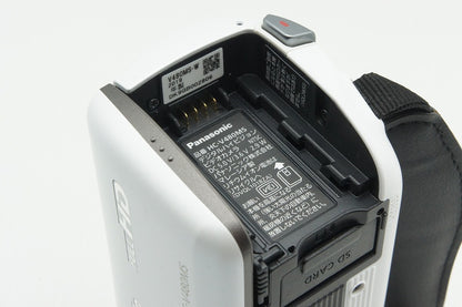 美品 Panasonic パナソニック HC-V480MS デジタルビデオカメラ ホワイト 元箱付 260211i