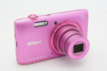 Nikon ニコン COOLPIX S3600 コンパクトデジタルカメラ アザレアピンク 260316g