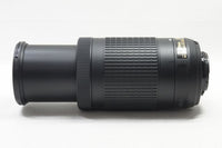 美品 Nikon ニコン AF-P DX NIKKOR 70-300mm F4.5-6.3G ED VR APS-C ズームレンズ フード付 250815l