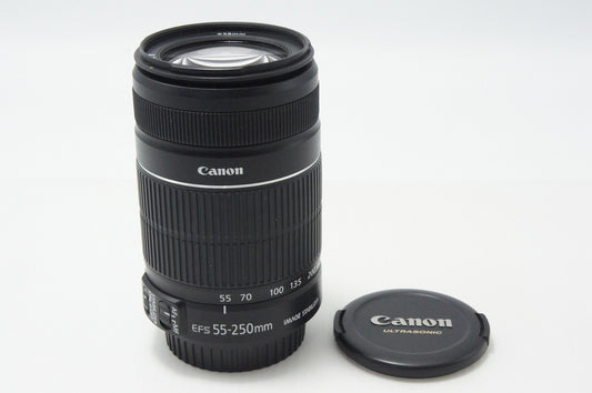 Canon EF-S 55-250mm F4-5.6 IS II APS-C Zoom Lens 260827b