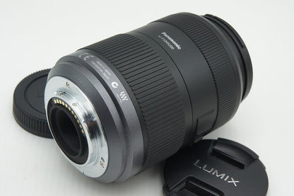 美品 Panasonic LUMIX G VARIO 45-200mm F4-5.6 MEGA O.I.S. H-FS045200 マイクロフォーサーズ フード付 260210l