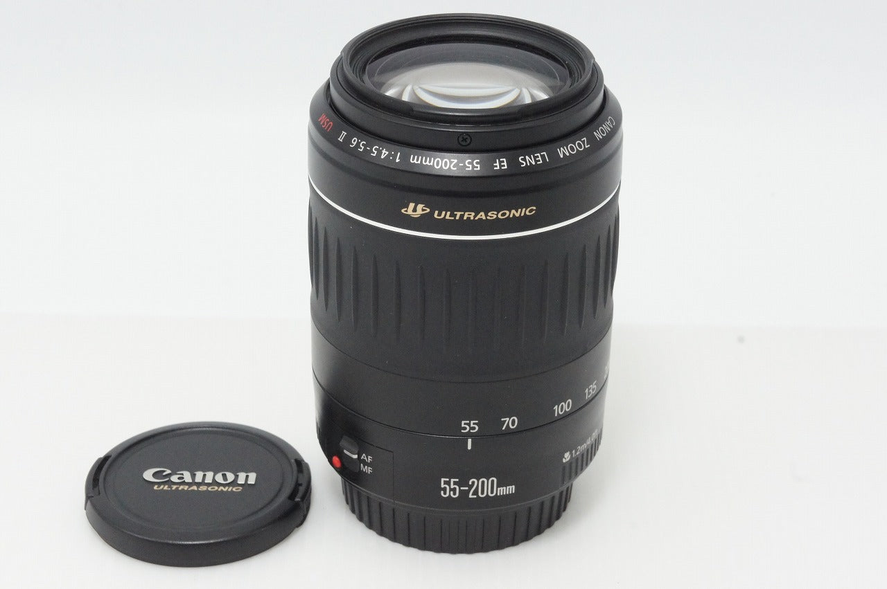 Excellent Condition Canon EF 55-200mm F4.5-5.6 II USM Zoom Lens 260514w