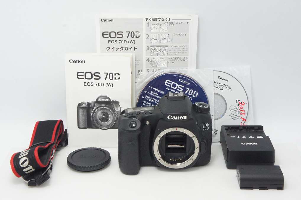 Canon キヤノン EOS 70D ボディ デジタル一眼レフカメラ 260812ag