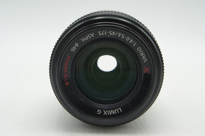 良品 Panasonic LUMIX G X VARIO PZ 45-175mm F4.0-5.6 ASPH. POWER O.I.S. H-PS45175 マイクロフォーサーズ 260210f