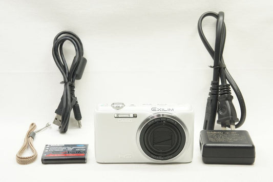 訳あり品 CASIO カシオ EXILIM EX-ZR20 コンパクトデジタルカメラ ホワイト 250815b