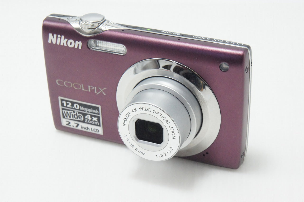 Nikon COOLPIX S3000 Compact Digital Camera Vivid Pink 260821x