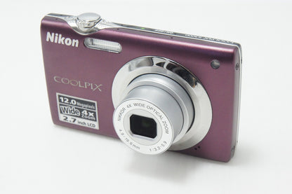 Nikon COOLPIX S3000 Compact Digital Camera Vivid Pink 260821x