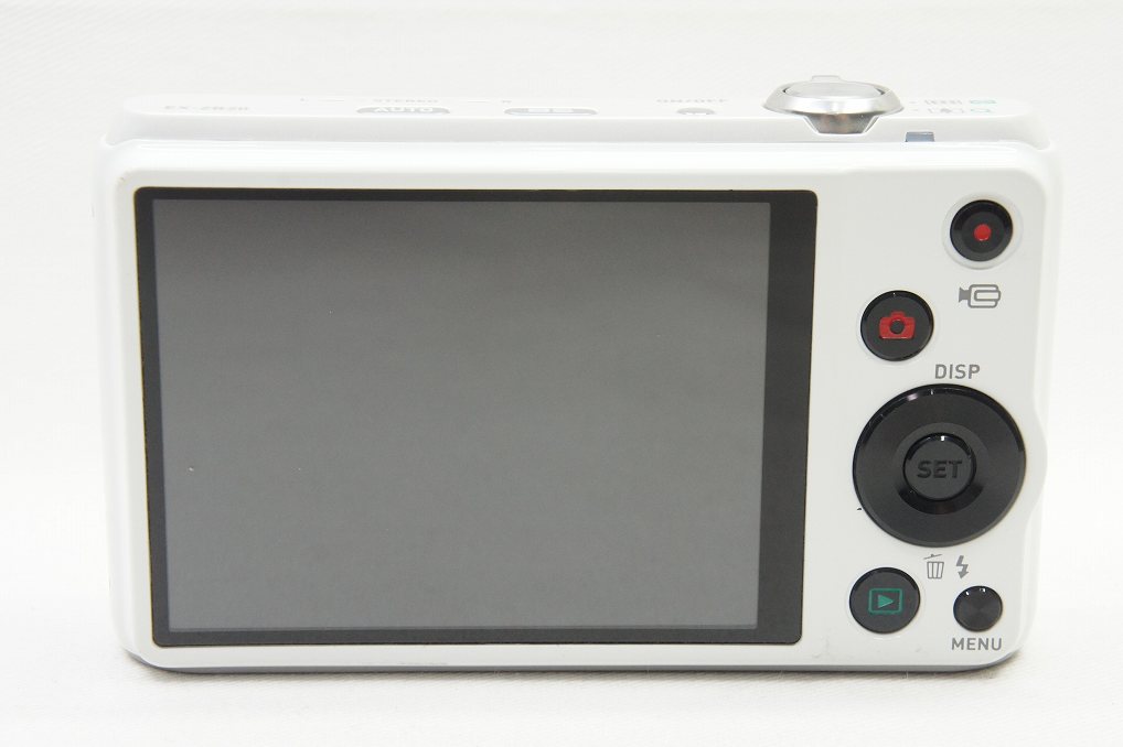 訳あり品 CASIO カシオ EXILIM EX-ZR20 コンパクトデジタルカメラ ホワイト 250815b
