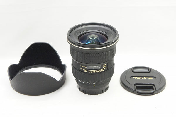 美品 Tokina トキナー AT-X PRO DX 12-24mm F4 Nikon ニコン Fマウント APS-C ズームレンズ 240621z