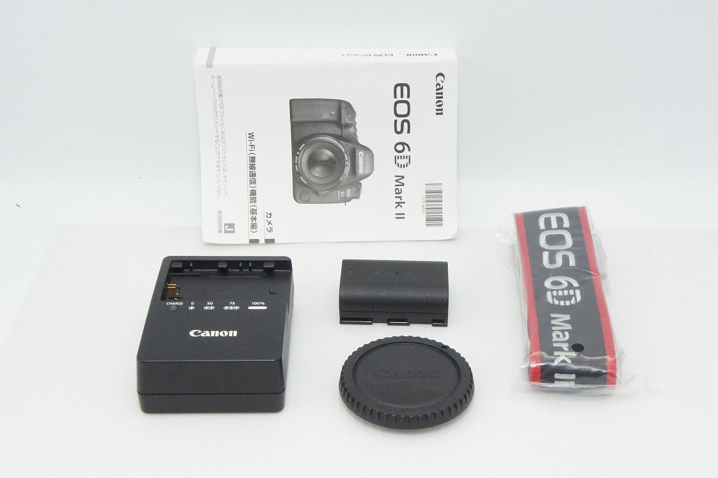 良品 Canon キヤノン EOS 6D Mark II ボディ デジタル一眼レフカメラ 260516e