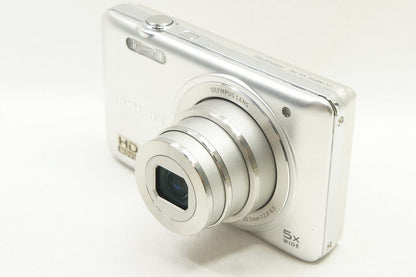 良品 OLYMPUS オリンパス VG-140 コンパクトデジタルカメラ シルバー 元箱付 250604m