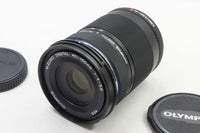 良品 OLYMPUS M.ZUIKO DIGITAL ED 40-150mm F4-5.6 R マイクロフォーサーズ ブラック 250816h