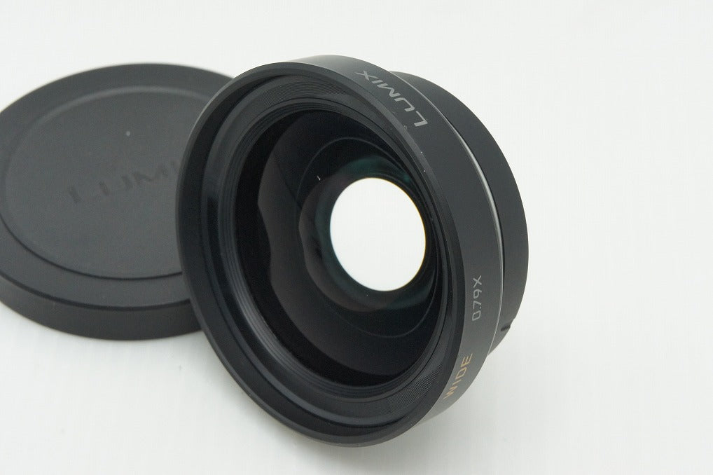 良品 Panasonic パナソニック DMW-GWC1 WIDE ワイドコンバージョンレンズ アダプターリング（φ37）付 260210h