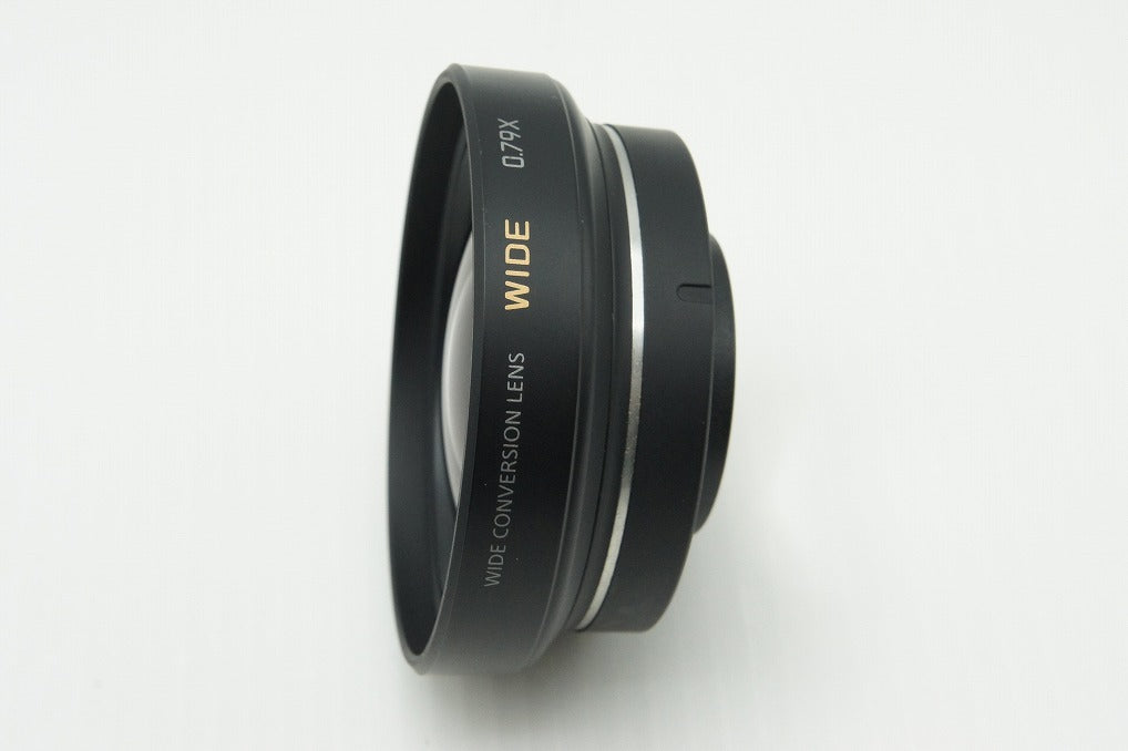 良品 Panasonic パナソニック DMW-GWC1 WIDE ワイドコンバージョンレンズ アダプターリング（φ37）付 260210h