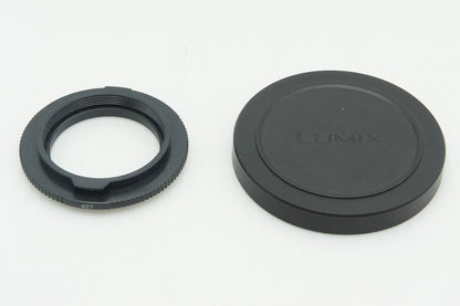 良品 Panasonic パナソニック DMW-GWC1 WIDE ワイドコンバージョンレンズ アダプターリング（φ37）付 260210h