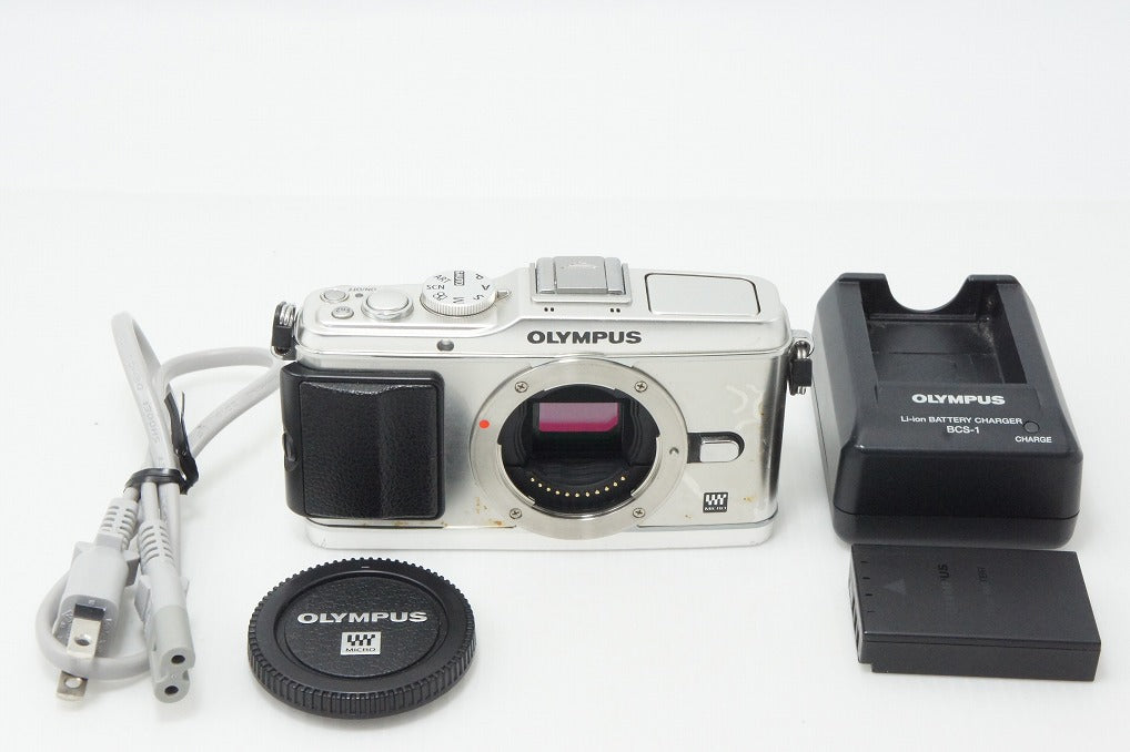 訳あり品 OLYMPUS オリンパス PEN E-P3 ボディ ミラーレス一眼カメラ シルバー 260319aw