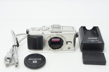 訳あり品 OLYMPUS オリンパス PEN E-P3 ボディ ミラーレス一眼カメラ シルバー 260319aw