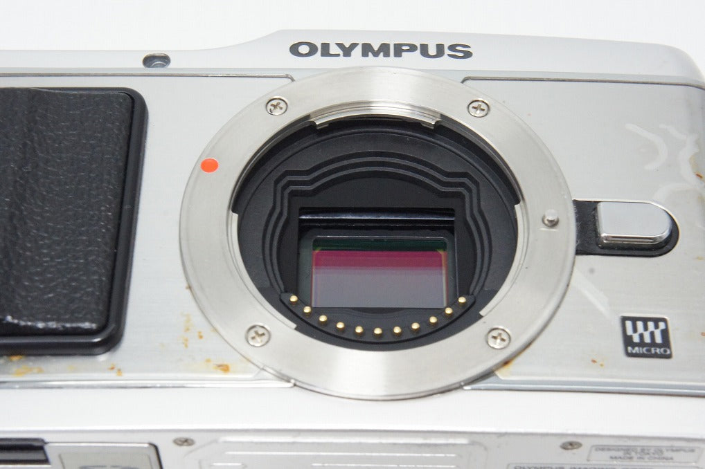訳あり品 OLYMPUS オリンパス PEN E-P3 ボディ ミラーレス一眼カメラ シルバー 260319aw