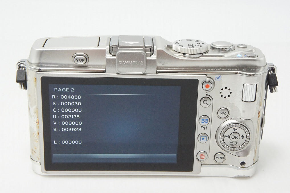 訳あり品 OLYMPUS オリンパス PEN E-P3 ボディ ミラーレス一眼カメラ シルバー 260319aw