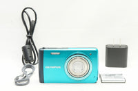 良品 OLYMPUS オリンパス STYLUS VH-410 コンパクトデジタルカメラ ブルー 250307q