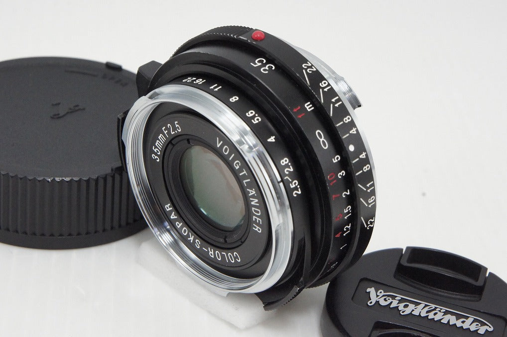 良品 VOIGTLANDER COLOR SKOPAR 35mm F2.5 P II VM Leica ライカ Mマウント MF 単焦点レンズ 260516g
