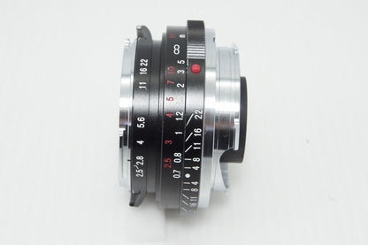 良品 VOIGTLANDER COLOR SKOPAR 35mm F2.5 P II VM Leica ライカ Mマウント MF 単焦点レンズ 260516g