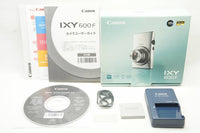良品 Canon キヤノン IXY 600F コンパクトデジタルカメラ シルバー 元箱付 250307l