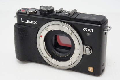 美品 Panasonic パナソニック LUMIX DMC-GX1 ボディ ミラーレス一眼カメラ エスプリブラック 260521j