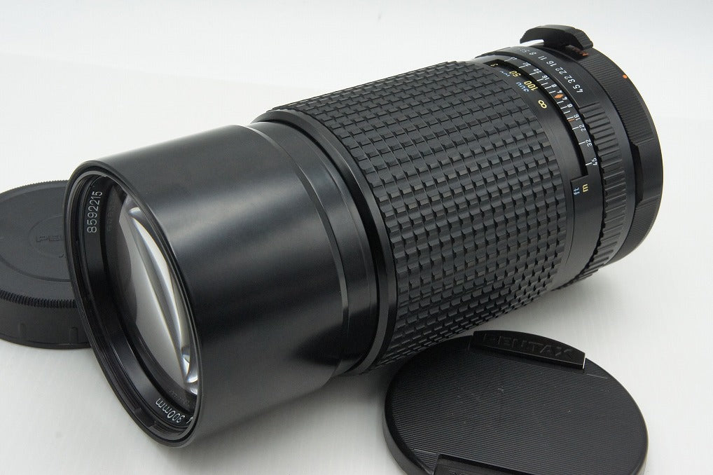 良品 ペンタックス smc PENTAX 67 300mm F4 MF 中判レンズ 内蔵フード付 260209s