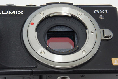 美品 Panasonic パナソニック LUMIX DMC-GX1 ボディ ミラーレス一眼カメラ エスプリブラック 260521j
