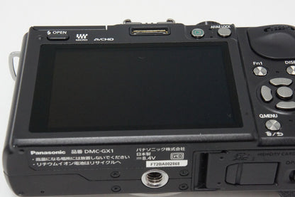 美品 Panasonic パナソニック LUMIX DMC-GX1 ボディ ミラーレス一眼カメラ エスプリブラック 260521j