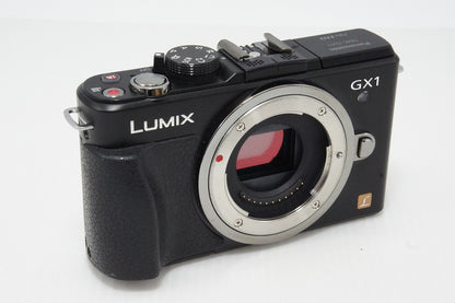 美品 Panasonic パナソニック LUMIX DMC-GX1 ボディ ミラーレス一眼カメラ エスプリブラック 260521j