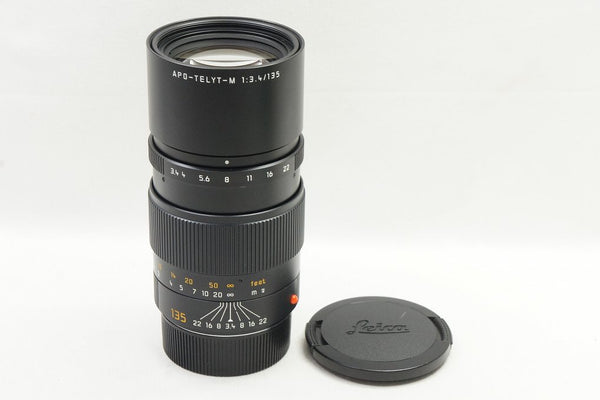 良品 Leica ライカ APO TELYT M 135mm F3.4 11889 レンジファインダー ブラック 250606g