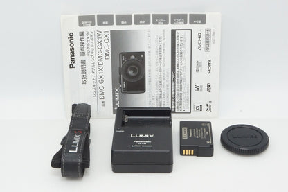美品 Panasonic パナソニック LUMIX DMC-GX1 ボディ ミラーレス一眼カメラ エスプリブラック 260521j