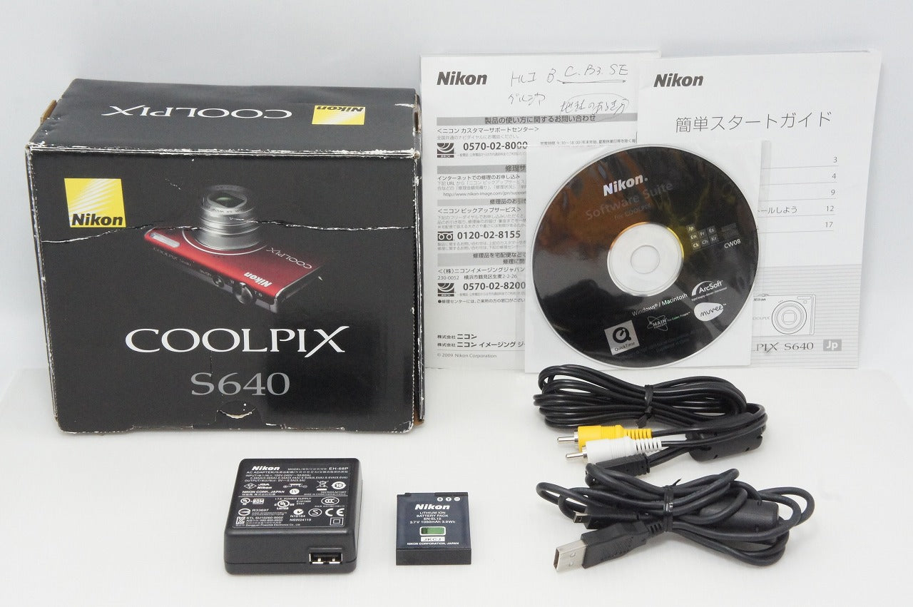 良品 Nikon ニコン COOLPIX S640 コンパクトデジタルカメラ プライム