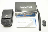 良品 OLYMPUS オリンパス μ mju: ZOOM 140 VF (ビジュアルファインダー) 35mmコンパクトフィルムカメラ 元箱付 230717n