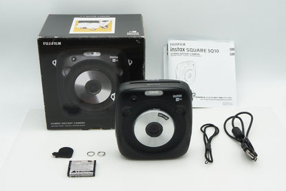 良品 FUJIFILM フジフィルム デジタルチェキ instax SQUARE SQ10 元箱付 260210i