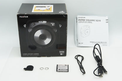 良品 FUJIFILM フジフィルム デジタルチェキ instax SQUARE SQ10 元箱付 260210i