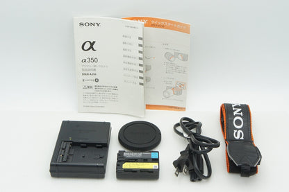 美品 SONY ソニー α350 ボディ DSLR-A350 デジタル一眼レフカメラ 260213d