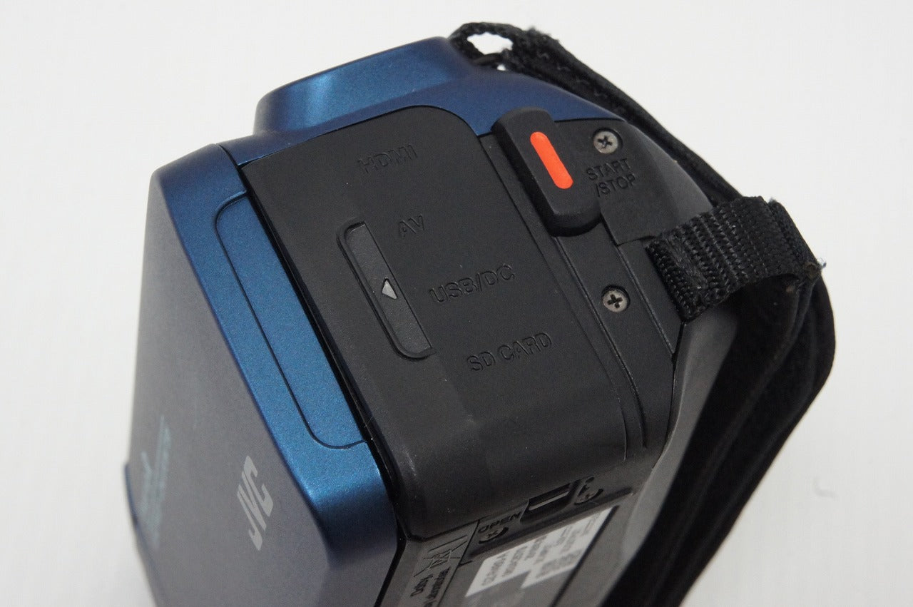 良品 JVC ケンウッド Everio R GZ-R480 デジタルビデオカメラ ネイビーブルー 元箱付 260521r