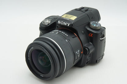 良品 SONY α33 SLT-A33L ズームレンズキット  (DT 18-55mm F3.5-5.6 SAM SAL1855) デジタル一眼レフカメラ 260213a