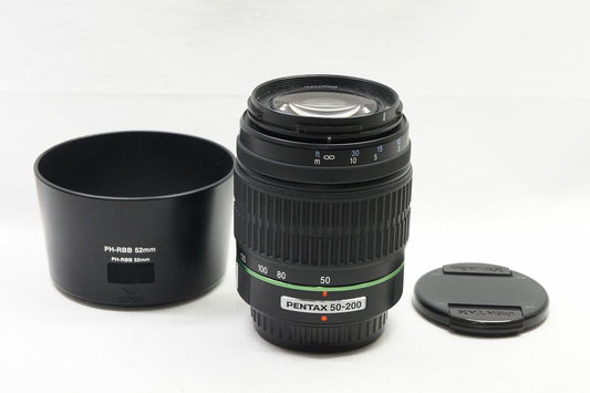 ペンタックス smc PENTAX DA 50-200mm F4-5.6 ED APS-C ズームレンズ フード付 250816b