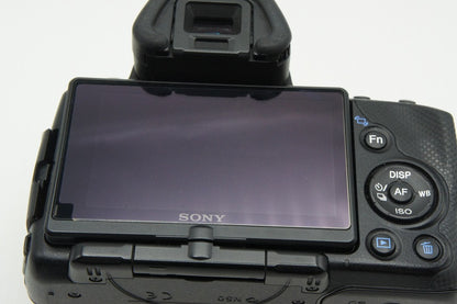 良品 SONY α33 SLT-A33L ズームレンズキット  (DT 18-55mm F3.5-5.6 SAM SAL1855) デジタル一眼レフカメラ 260213a