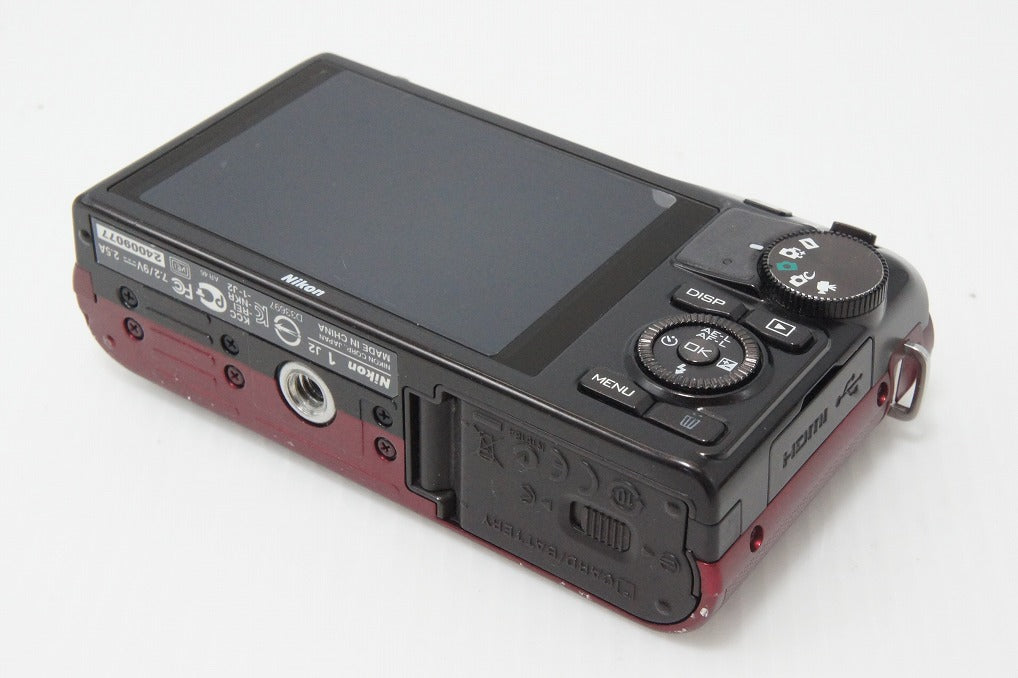 Nikon ニコン 1 J2 ボディ ミラーレス一眼カメラ レッド 260324f