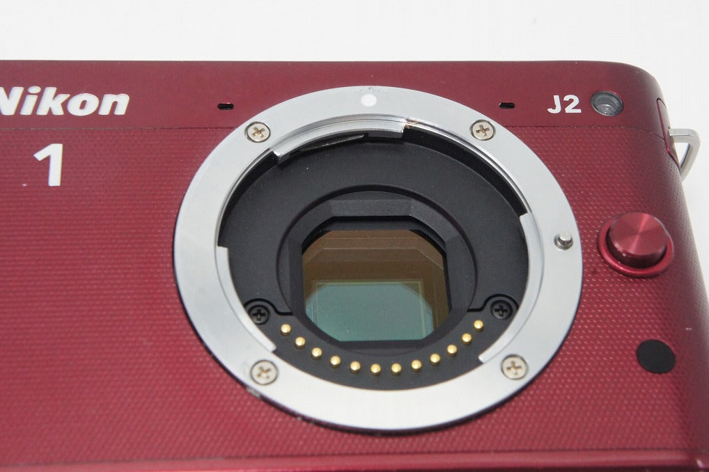 Nikon ニコン 1 J2 ボディ ミラーレス一眼カメラ レッド 260324f