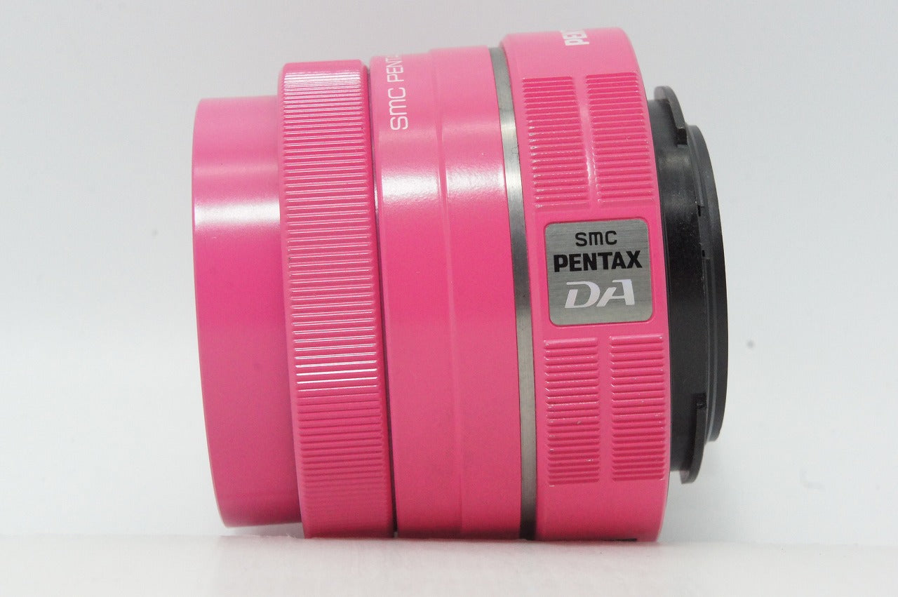良品 ペンタックス smc PENTAX DA 35mm F2.4 AL 単焦点レンズ ピンク 260521g